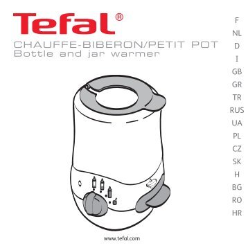 Tefal CHAUFFE BIBERON TEFAL - BH1250J8 - BH1250-TEF-fr_nl_de_it_en_el_tr_ru_uk_pl_cs_sk_hu_bg_ro_hr.pdf