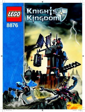 Lego Scorpion Prison Cave - 8876 (2005) - Battle Wagon BI 8876 NA