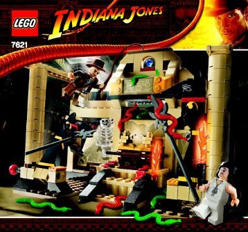 Lego Indiana Jonesâ¢ and the Lost Tomb - 7621 (2008) - Ambush in Cairo BUILDING INSTR. FOR 7621