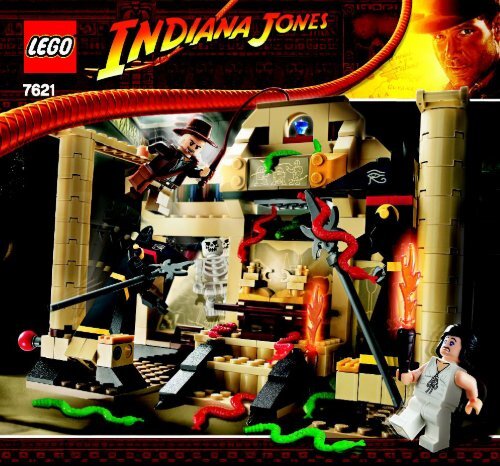 Lego Indiana Jones&trade; and the Lost Tomb - 7621 (2008) - Ambush in Cairo BUILDING INSTR. FOR 7621