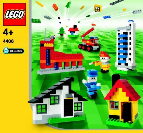Lego Buildings - 4406 (2004) - Build with Bricks BUILDINGINSTRUCTION 4406 IN