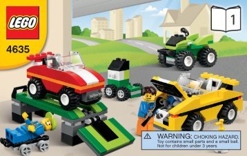 Lego Fun with Vehicles - 4635 (2012) - LEGOÂ® Build & Play Box BI 3004/48 - 4635 1/1 V29/V39