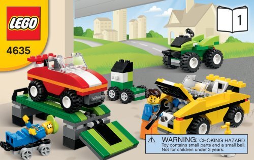 Lego Fun with Vehicles - 4635 (2012) - LEGO&reg; Build &amp; Play Box BI 3004/48 - 4635 1/1 V29/V39