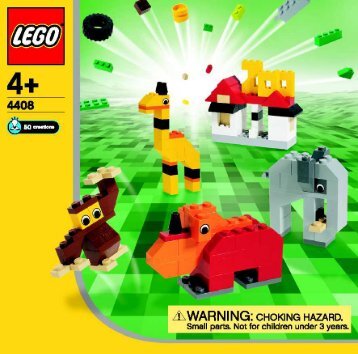 Lego Animals - 4408 (2004) - Build with Bricks BI 4408 NA