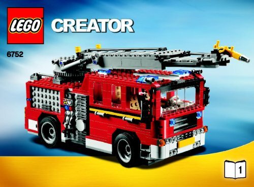 Lego Fire Rescue - 6752 (2009) - Mini Off-roader BI 3006/80+4 - 6752 1/3