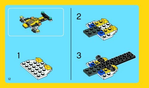 Lego Mini Skyflyer - 31001 (2012) - Year of the snake BI Creator 148x88 - 24, 31001 V39