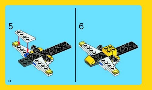 Lego Mini Skyflyer - 31001 (2012) - Year of the snake BI Creator 148x88 - 24, 31001 V39