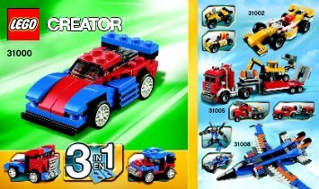 Lego Mini Speeder - 31000 (2012) - Year of the snake BI Creator 148x88 - 24, 31000 V39