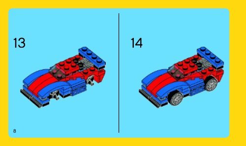 Lego Mini Speeder - 31000 (2012) - Year of the snake BI Creator 148x88 - 24, 31000 V39