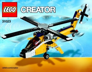 Lego Yellow Racers - 31023 (2014) - Twinblade Adventures BI 3018 / 72+4 / 65+115g - 31023 1/3 V39