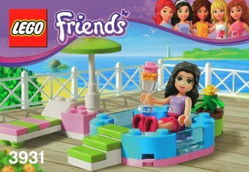 Lego Emma's Splash Pool - 3931 (2012) - Olivia's House BI 3001/16 - 3931 V29
