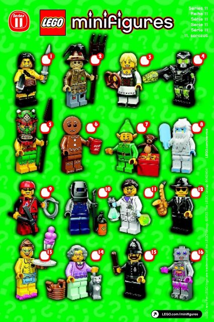 lego minifigures series 9