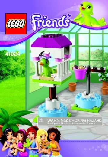 Lego Parrotâs Perch - 41024 (2013) - Hedgehog's Hideaway BI 3001/16 -41024 V39