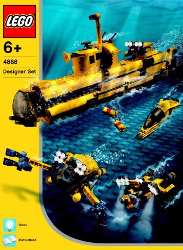 Lego Ocean Odyssey - 4888 (2005) - Titan XP BI, 4888 IN