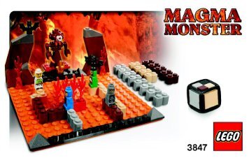 Lego Magma Monster - 3847 (2010) - UFO Attack BI 3003/24 - 3847 V.90