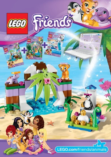 Lego Tiger's Beautiful - 41042 (2014) - Little Paradise 41041 + 41042 + 41043