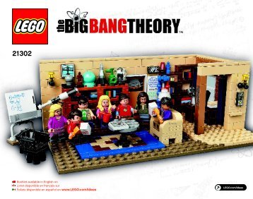 Lego The Big Bang Theory - 21302 (2015) - Shinkai 6500 BI 3018, 112+4/115+150g SILK 21302 V39