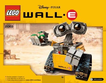 Lego WALLâ¢E - 21303 (2015) - Shinkai 6500 BI 3018, 132+4/115+150g SILK, 21303 V39