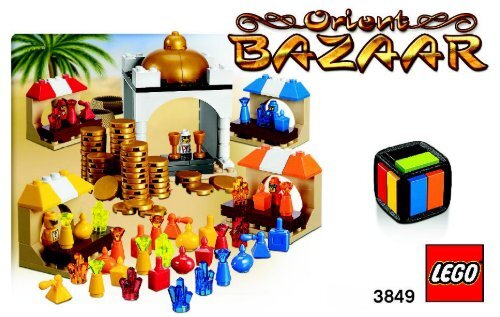 Lego Gold Oasis - 3849 (2010) - UFO Attack BI 3003/16 - 3849 IN