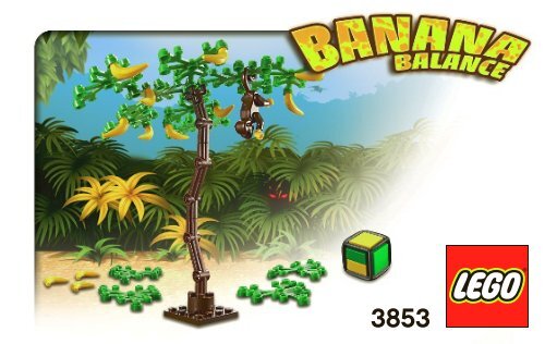 Lego Banana Balance - 3853 (2011) - UFO Attack BI 3003/16 -3853 IN