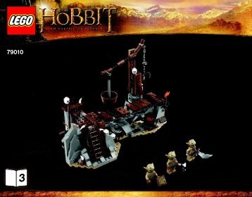 Lego The Goblin King Battle - 79010 (2012) - The Goblin King Battle BI 3016/64+4 79010 3/3 V29