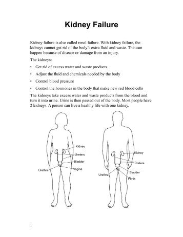 Kidney Failure - Tagalog