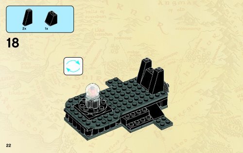 Lego The Wizard Battle - 79005 (2013) - The Tower of Orthanc BI 3003/36- 79005 V.39