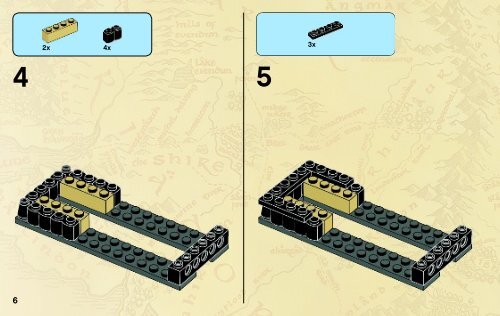 Lego The Wizard Battle - 79005 (2013) - The Tower of Orthanc BI 3003/36- 79005 V.39