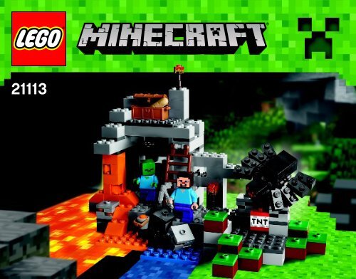 Lego The Cave - 21113 (2014) - Micro World - The Forest BI 3018/48/65g, 21113 V29