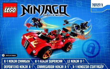 Lego X-1 Ninja Charger - 70727 (2014) - OverBorg Attack BI 3004/24 - 70727 1/2 V29