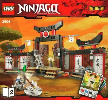 Lego Spinjitzu Dojo - 2504 (2011) - Spinjitzu Dojo BI 3005/44 - 2504 2/2 V39