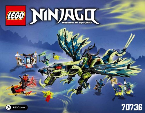 Lego Attack of the Morro Dragon - 70736 (2015) - Blaster Bike BI 3016/96+4/65+200g - 70736 V39