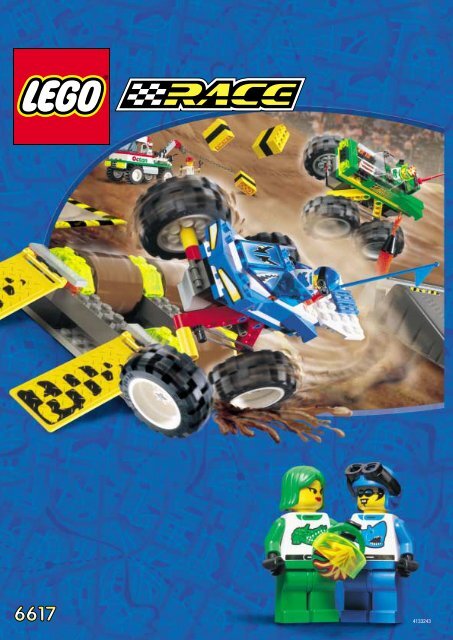 Lego Truck Rally - 6617 (2000) - Speed Computer BUILD.INST. FOR 6617