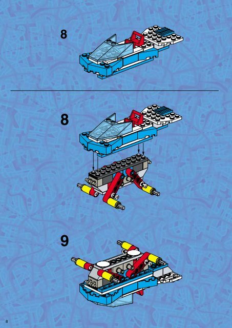 Lego Truck Rally - 6617 (2000) - Speed Computer BUILD.INST. FOR 6617