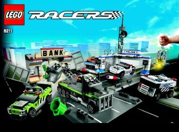 Lego Brick Street Getaway - 8211 (2010) - Ramp Crash BI 3006/72+4 - 8211 V29