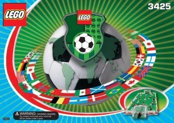 Lego U.S. National Team â Cup Edition - 3425 (2002) - Freekick Frenzy BI 3425 AM