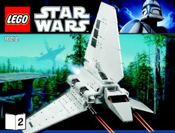 Lego Imperial Shuttleâ¢ - 10212 (2010) - Ultimate Collector's AT-STâ¢ BI 3009/80+4 10212 V.46/39 2/4