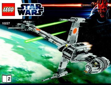Lego B-Wing Starfighterâ¢ - 10227 (2012) - Super Star Destroyerâ¢ BI 3019/64+4*- 10227  V 29/39 2/3