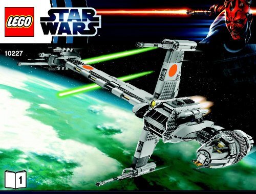 Lego B-Wing Starfighter&trade; - 10227 (2012) - Super Star Destroyer&trade; BI 3019/60+4*- 10227  V 29/39 1/3