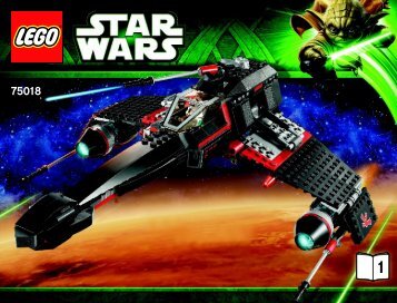 Lego Jek-14âs â¢ Stealth Starfighter - 75018 (2013) - Homing Spider Droidâ¢ BI 3019/48-65G 75018 V29 1/2