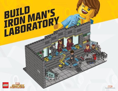 Lego iron man best sale 3 malibu mansion attack