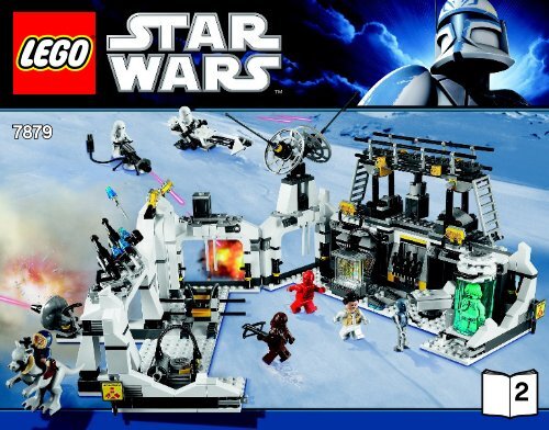 Lego Hoth Echo Base&amp;trade; - 7879 (2011) - Count Dooku's Solar  Sailer&amp;trade; BI 3016/48-65G 7879 V39 2/2