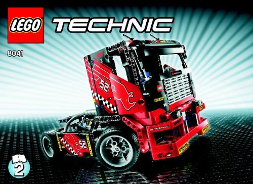 Forhandle hurtig Åben Lego Race Truck - 8041 (2010) - VP Technic BI 3006/48 - 8041 - 2/2