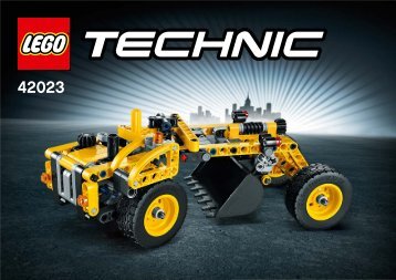 Lego Construction Crew - 42023 (2014) - Snowmobile 42023 Scraper