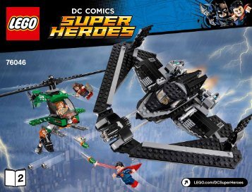 Lego Heroes of Justice: Sky High Battle - 76046 (2016) - Ant-Man Final Battle BI 3019/68+4*, 76046 2/2 V29