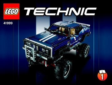 Lego 4x4 Crawler Exclusive Edition - 41999 (2013) - JUMPING TRIKE BI 3019/80+4*- 41999 1/4