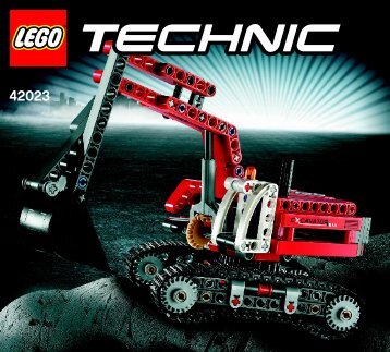 Lego Construction Crew - 42023 (2014) - Snowmobile BI 3017/ 60 - 65g 42023 BOOK 1/3 V29/V39