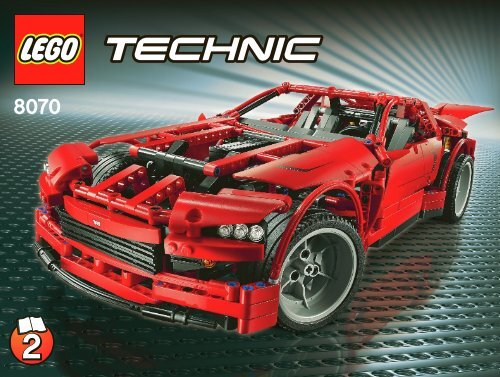 Lego Supercar - 8070 (2011) - Mobile Crane BI 3009/80+4 - 8070 2/3