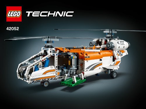 Lego Heavy Lift Helicopter - 42052 (2016) - Heavy Lift Helicopter Tandem Rotor Helicopter