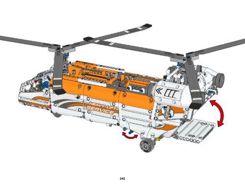 Lego Heavy Lift Helicopter - 42052 (2016) - Heavy Lift Helicopter Tandem Rotor Helicopter